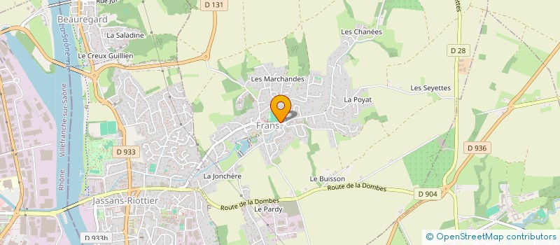localisation de l'entreprise 842 372 666 à FRANS