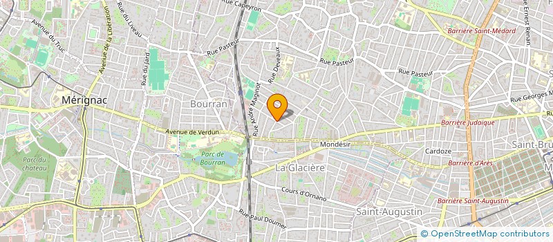 localisation de l'entreprise 842 384 463   MERIGNAC