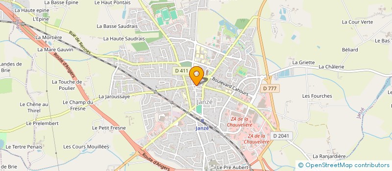 localisation de l'entreprise 842 395 469   JANZE