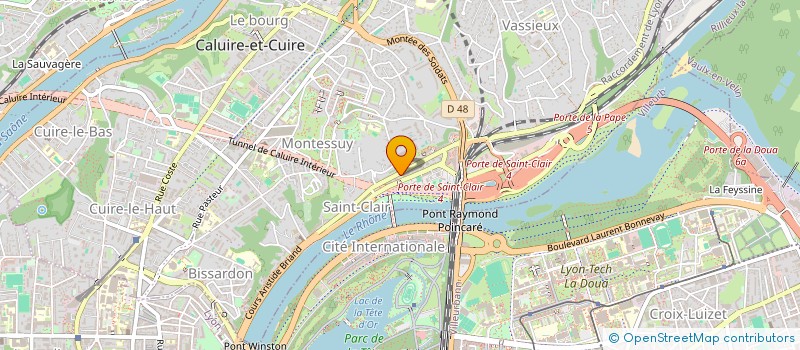 localisation de l'entreprise 842 412 157   CALUIRE-ET-CUIRE