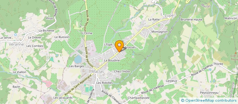 localisation de l'entreprise 842 414 740   SERRIERES