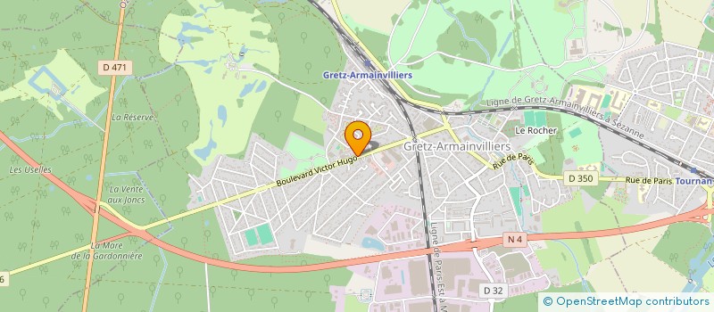 localisation de l'entreprise 842 416 869   GRETZ-ARMAINVILLIERS