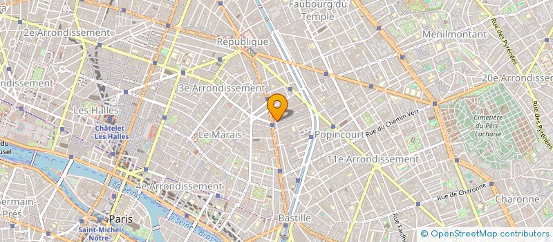 localisation de l'entreprise 842 418 329   PARIS
