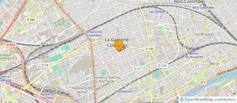 localisation de l'entreprise 842 419 228 à LA GARENNE-COLOMBES