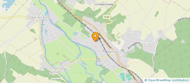 localisation de l'entreprise 842 453 557   MENILLES