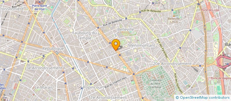 localisation de l'entreprise 842 455 404   PARIS