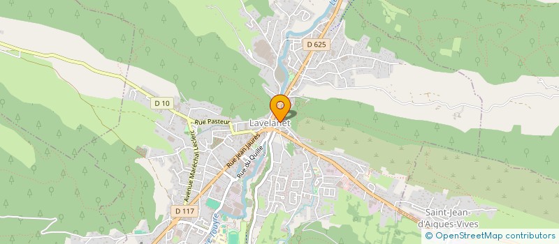 localisation de l'entreprise 842 459 869 à LAVELANET