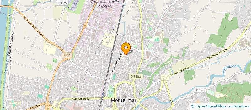 localisation de l'entreprise 842 461 683   MONTELIMAR