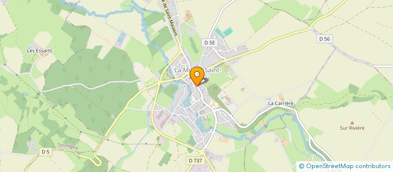 localisation de l'entreprise 842 478 216 à RUFFEC