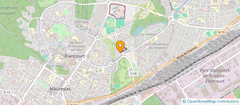 localisation de l'entreprise 842 481 947   ELANCOURT