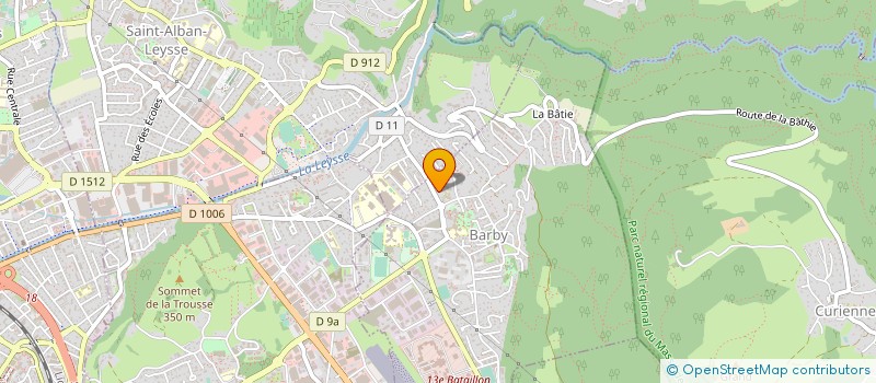 localisation de l'entreprise 842 483 299   CHAMOUX-SUR-GELON