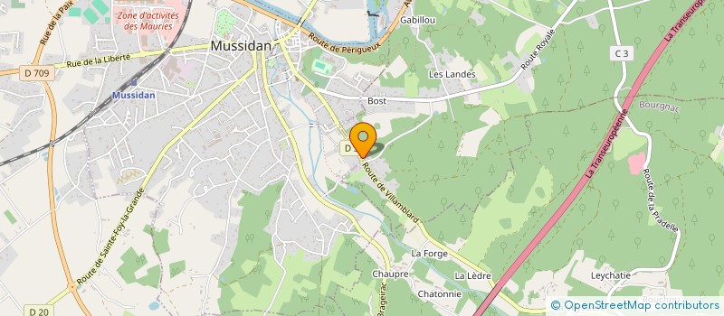 localisation de l'entreprise 842 489 783   SOURZAC