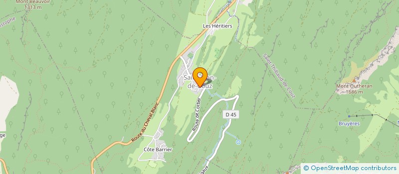 localisation de l'entreprise 842 518 722   LE PONT-DE-BEAUVOISIN