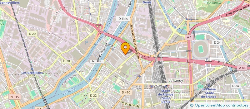 localisation de l'entreprise 842 518 821   ASNIERES-SUR-SEINE