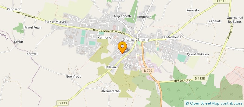 localisation de l'entreprise 842 534 810   GRAND-CHAMP