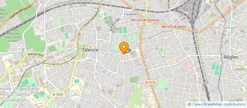 localisation de l'entreprise 842 539 017   BORDEAUX