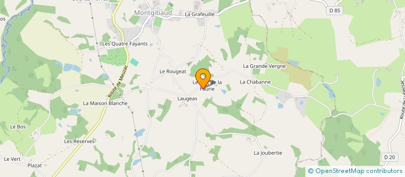 localisation de l'entreprise 842 540 718 à CONDAT-SUR-VIENNE