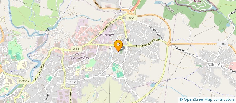 localisation de l'entreprise 842 562 274 à DAVEZIEUX