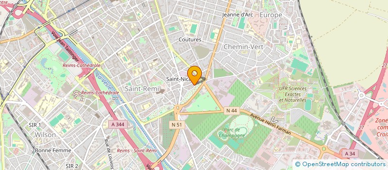 localisation de l'entreprise 842 579 187   REIMS