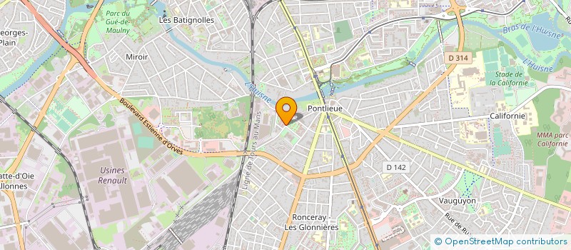localisation de l'entreprise 842 584 286   LE MANS