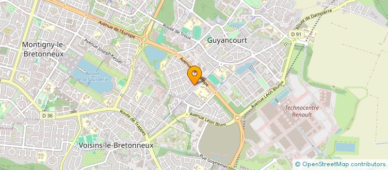 localisation de l'entreprise 842 591 737   MAUREPAS