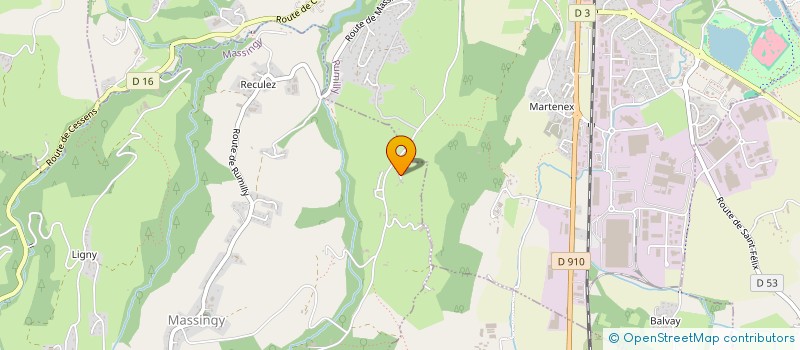 localisation de l'entreprise 842 594 228   MASSINGY