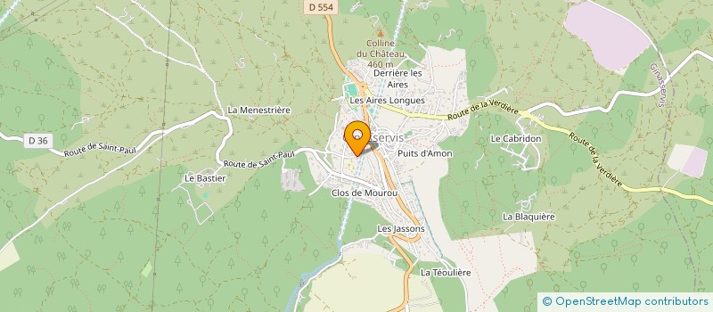 localisation de l'entreprise 842 594 624   GINASSERVIS