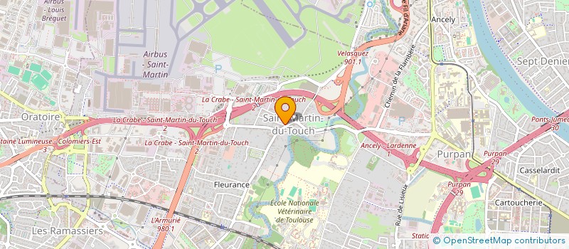 localisation de l'entreprise 842 594 848   TOULOUSE