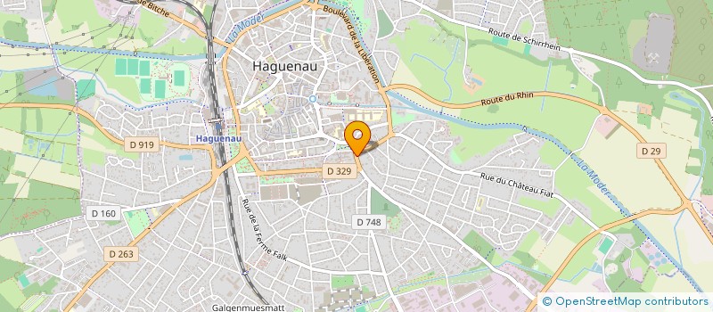 localisation de l'entreprise 842 600 017   HAGUENAU