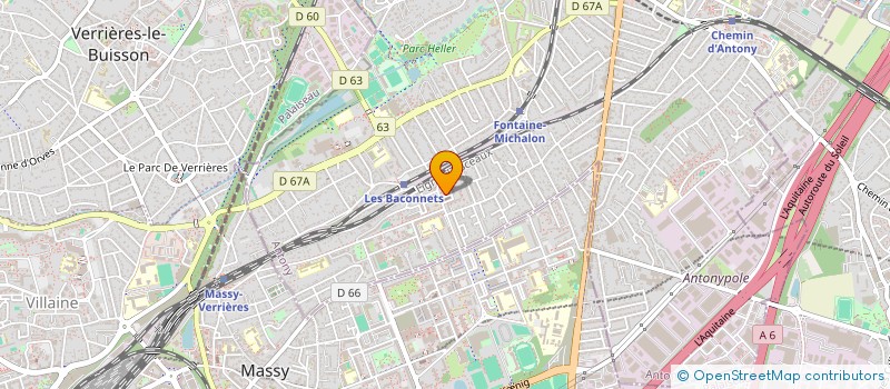 localisation de l'entreprise 842 611 360  à ANTONY