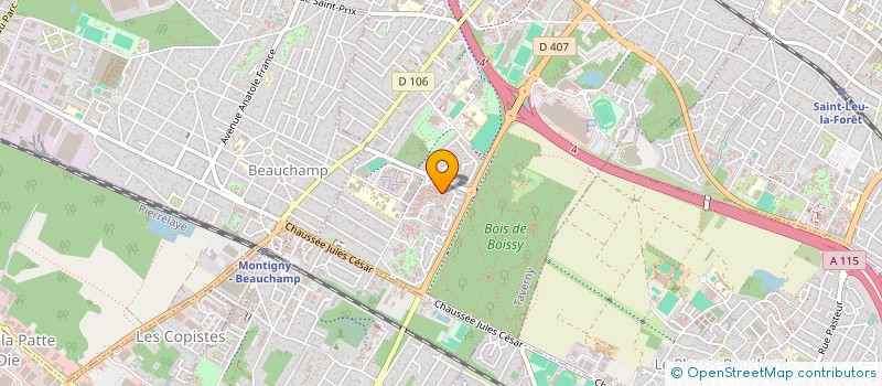 localisation de l'entreprise 842 638 975   TAVERNY