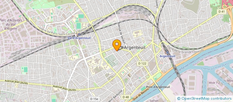 localisation de l'entreprise 842 663 692   COLOMBES