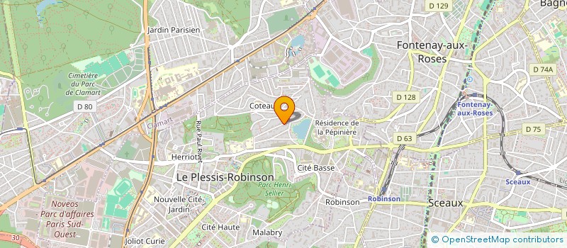 localisation de l'entreprise 842 664 781 à CLAMART