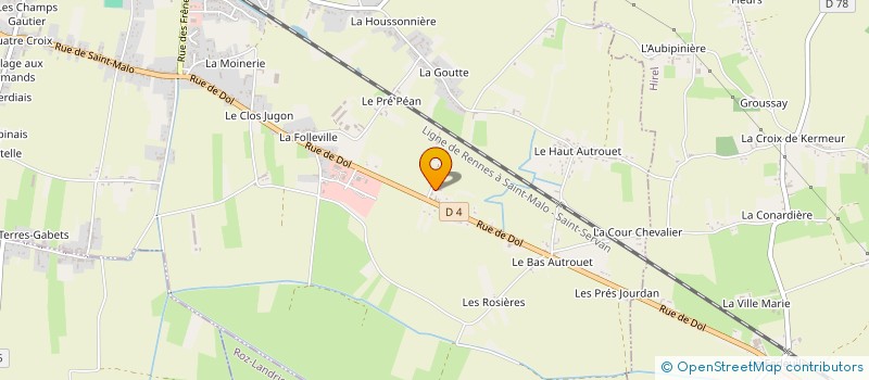 localisation de l'entreprise 842 665 846   LA FRESNAIS