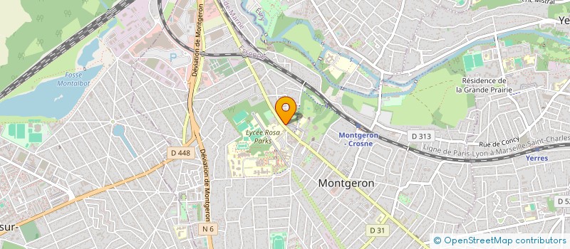 localisation de l'entreprise 842 676 397   CROSNE