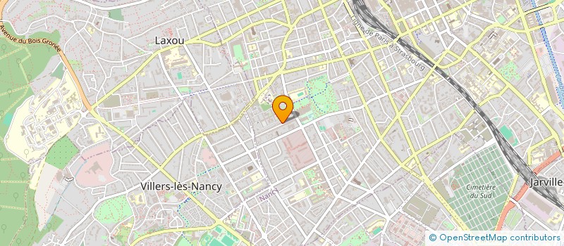 localisation de l'entreprise 842 684 094   NANCY