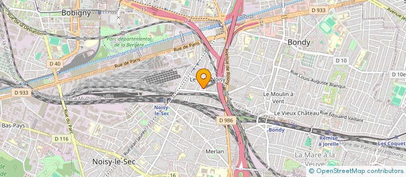 localisation de l'entreprise 842 684 391 à NOISY-LE-SEC