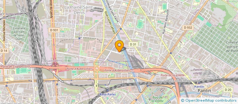 localisation de l'entreprise 842 689 838   AUBERVILLIERS