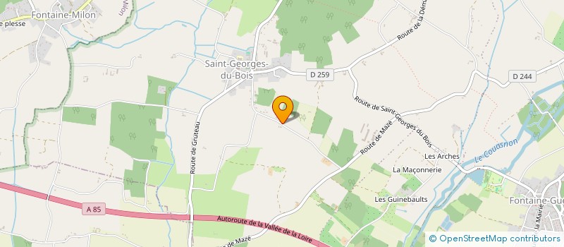 localisation de l'entreprise 842 691 206   LES BOIS D'ANJOU