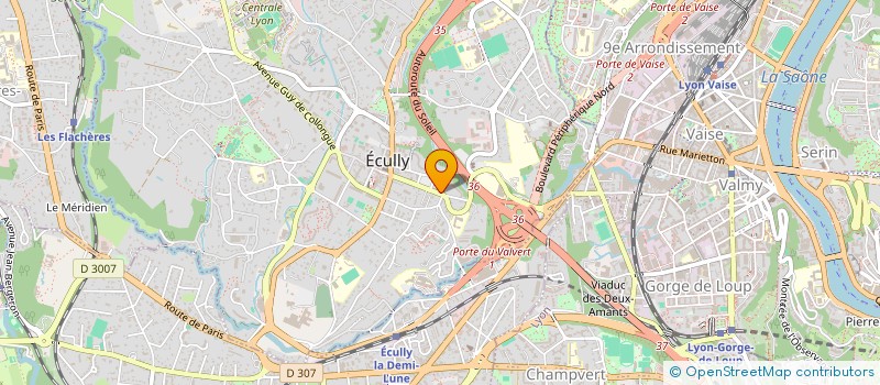 localisation de l'entreprise 842 691 743   CHAZAY-D'AZERGUES