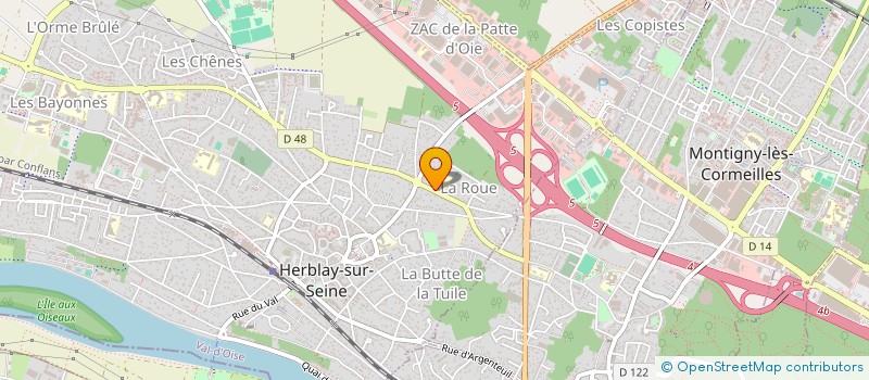 localisation de l'entreprise 842 691 966   LE MESNIL-ROUXELIN