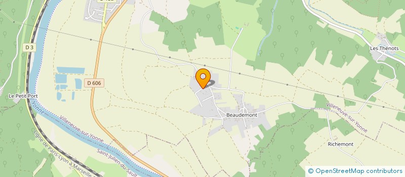 localisation de l'entreprise 842 693 012   VILLENEUVE-SUR-YONNE