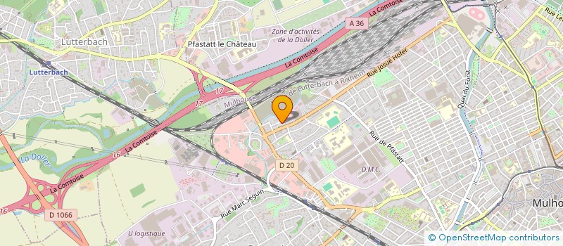 localisation de l'entreprise 842 693 251   RIEDISHEIM