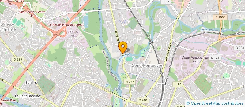 localisation de l'entreprise 842 704 835   GOND-PONTOUVRE