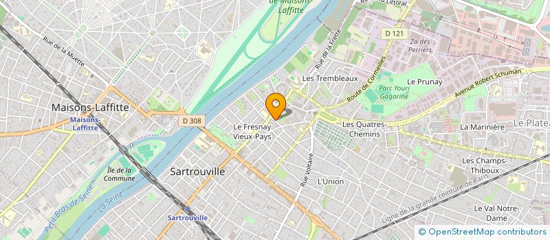 localisation de l'entreprise 842 710 949   SARTROUVILLE