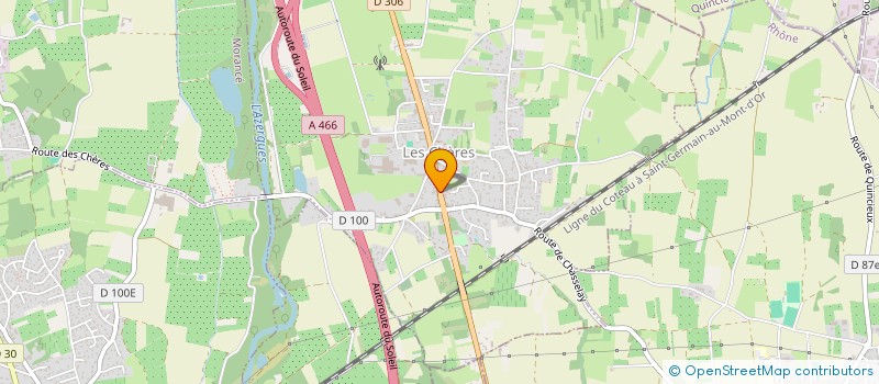 localisation de l'entreprise 842 711 582   LES CHERES