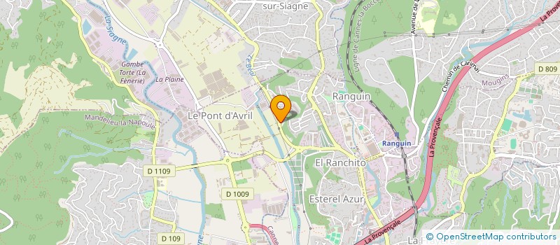 localisation de l'entreprise 842 720 898 à LA ROQUETTE-SUR-SIAGNE