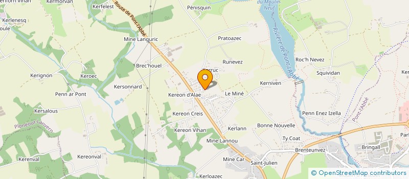 localisation de l'entreprise 842 721 375   PLONEOUR-LANVERN