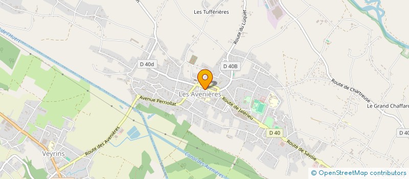 localisation de l'entreprise 842 721 862   LES AVENIERES VEYRINS-THUELLIN