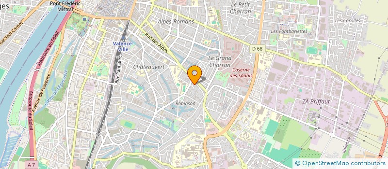 localisation de l'entreprise 842 774 655 à VALENCE